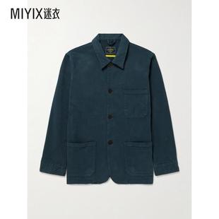 PORTUGUESE FLANNEL 男士Labura 弹力棉质斜纹布衬衫式衬衫 迷衣