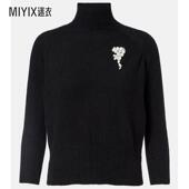 Rocha 女款 精饰羊绒高领毛衣 Simone 迷衣时尚