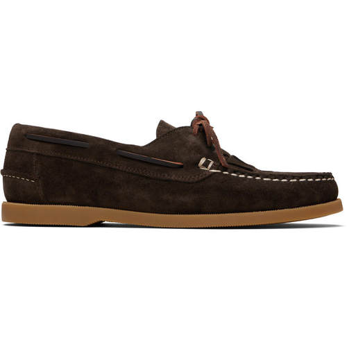 Hereu 男士 休闲皮鞋 棕色 Saler Nautic Suede 帆船鞋