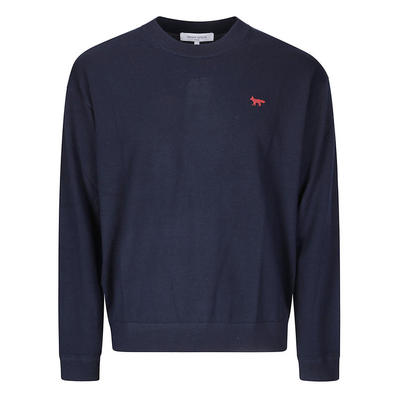 Maison Kitsuné 男士 FW26 毛衣 Maglione Profile 红色