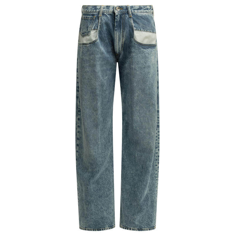 Maison Margiela 马吉拉 女士 牛仔长裤 "BOYFRIEND" 直筒牛仔裤