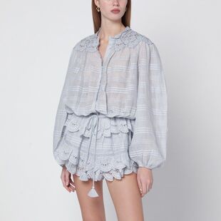 marant T恤 伊莎贝尔·玛兰 SS26 浅蓝棉质 女士 isabel