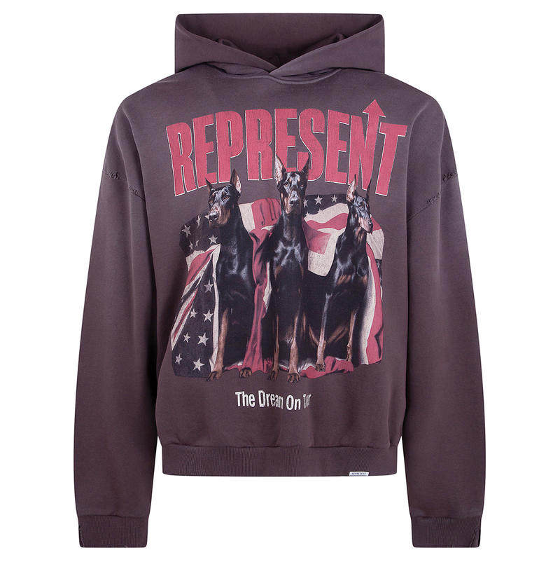 Represent 男士 SS26 卫衣 "DREAM ON TOUR" 连帽衫