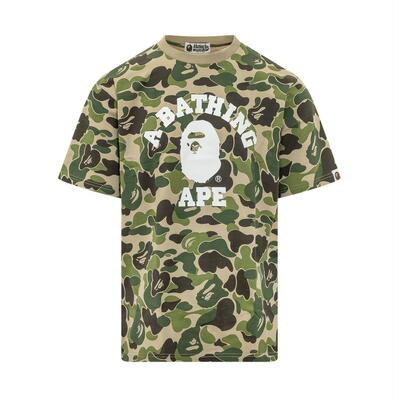 A Bathing Ape 猿人头 男士 SS26 T恤 ABC迷彩学院风