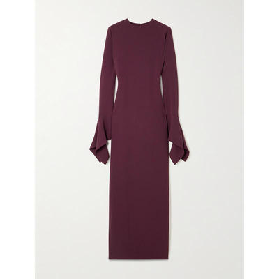 Solace London 女士秋冬新品 礼服 Blake 垂褶绉纱礼服