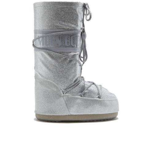Moon Boot 月亮靴 女士 FW26 靴子 ICON 亮片金属感