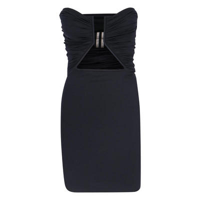 Rick Owens 女士 春夏新品 短款连衣裙 Prong 迷你连衣裙