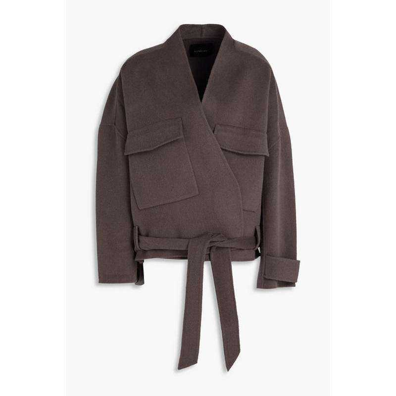 A EMERY 女士 夹克 Ames 羊毛混纺斜纹布夹克