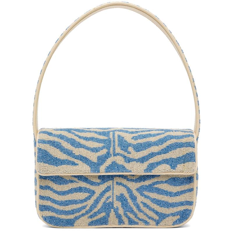 Staud 女士 单肩包 蓝色  灰白色 Tommy 单肩包