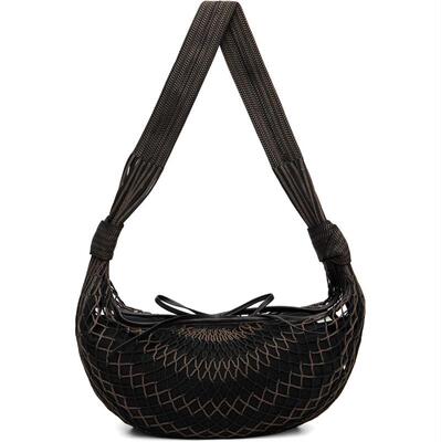 Lemaire 勒梅尔 女士 SS26 单肩包 棕色  黑色 Croissant Filt