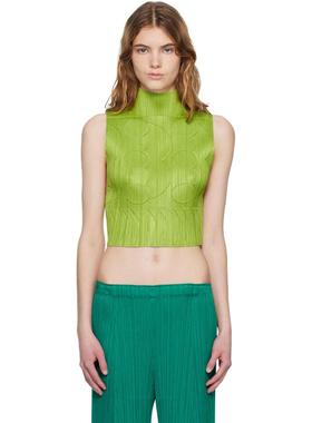Pleats Please Issey Miyake 女士 上衣 绿色 Tune 上装