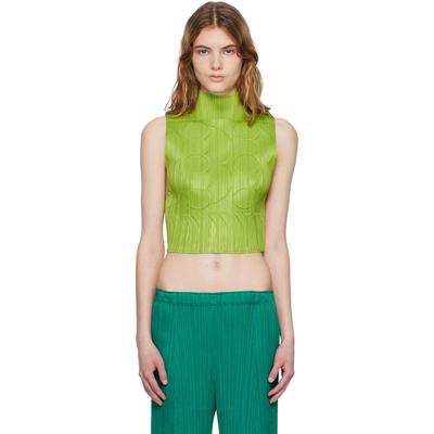 Pleats Please Issey Miyake 女士 上衣 绿色 Tune 上装