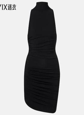 Jacquemus 女款Piazza 褶皱迷你连衣裙 迷衣时尚