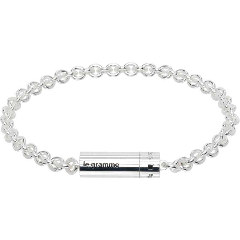 Le Gramme 男士 手链 Le On Chain Le 11g Cable 手链