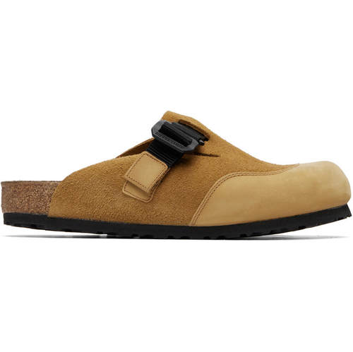 Birkenstock 勃肯 男士 穆勒鞋 黄褐色 Regular Boston Nova 2.0