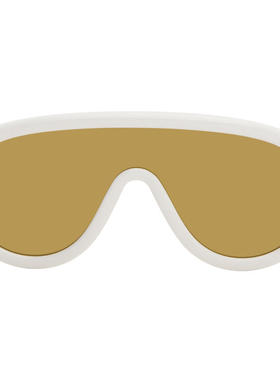 Loewe 女士 太阳镜 白色 Wave Mask 太阳镜