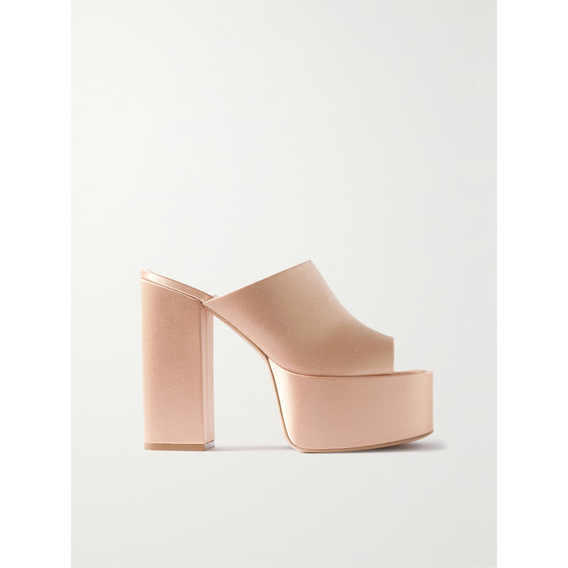 Paris Texas 女士 凉鞋 Sasha 绸缎防水台凉鞋 - 封面