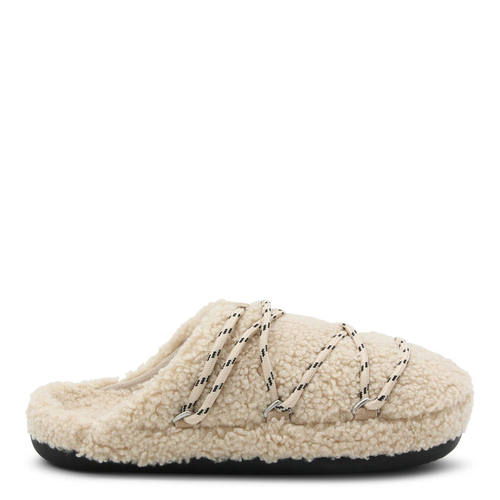 Moon Boot 月亮靴 女士 SS26 居家鞋 TEDDY SLIPPER BEIGE