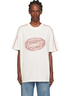 Ksubi 女士 T恤 灰白色 Genuine Boyfriend T 恤