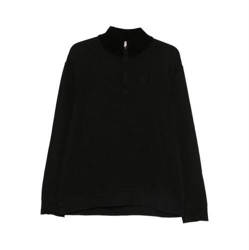 C.P. Company 男士 卫衣 SWEATSHIRTS 衣领抓绒Polo衫(ACERO)