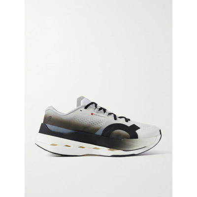 On 昂跑 男士 跑鞋 Cloudboom Max Recycled-Mesh 橡胶边运动鞋