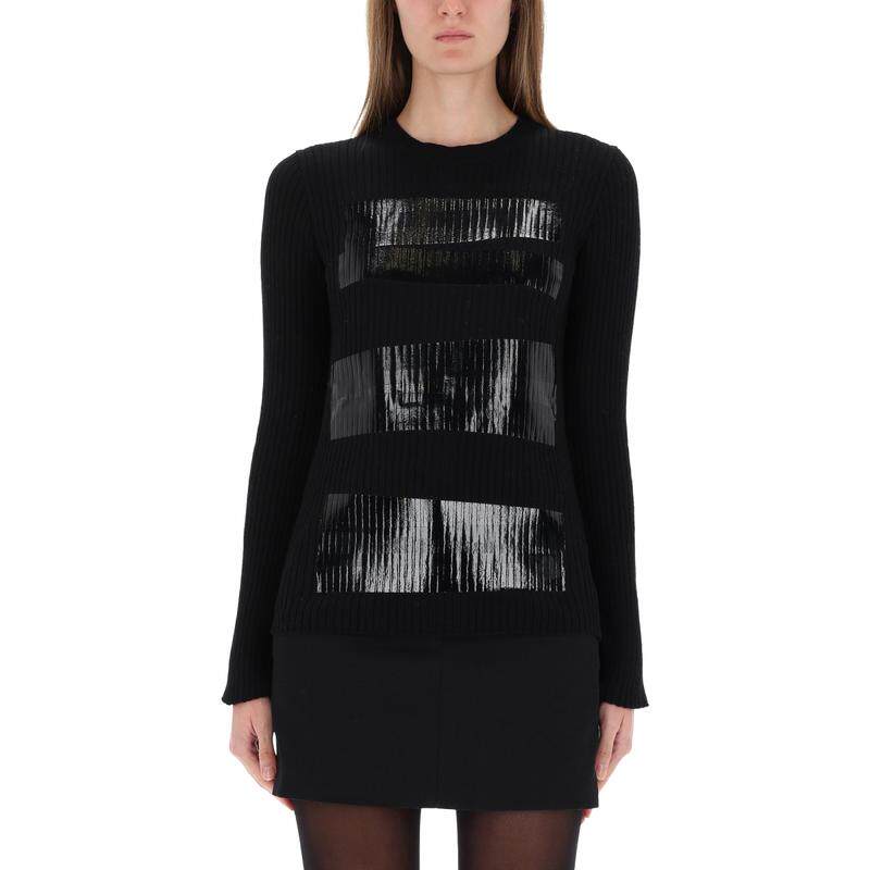 MM6 Maison Margiela 女士 FW25 短款连衣裙 條紋迷你連身裙