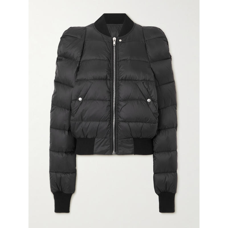 Rick Owens 女士 FW25 夹克 羽绒飞行员外套