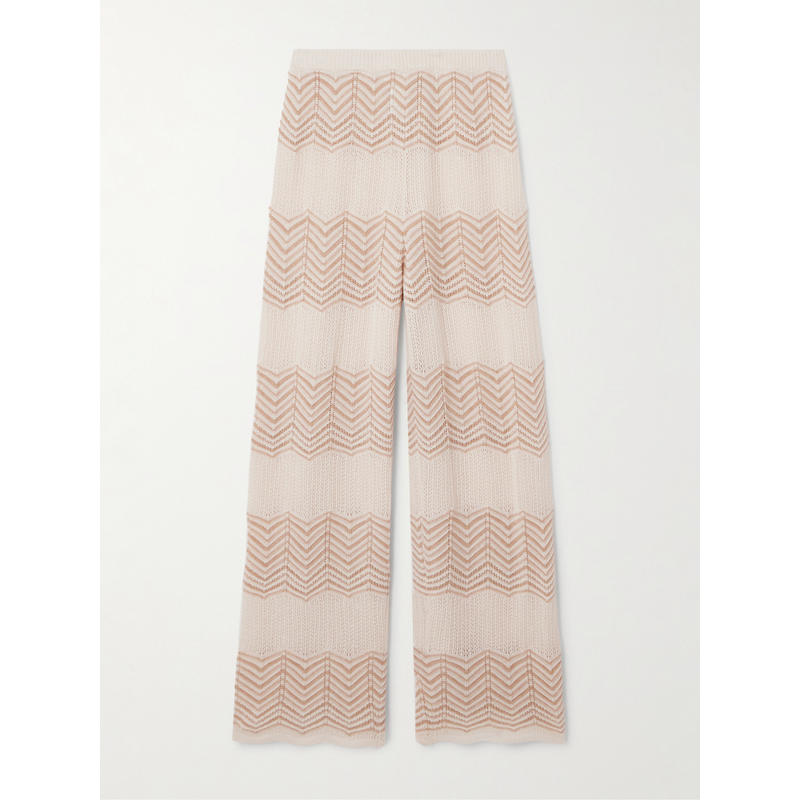 ERES 女士 春夏新品 睡衣 Marin Traversée 羊毛羊绒混纺长裤