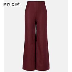 FAITHFULL THE BRAND 女款Syna 亚麻阔腿裤 迷衣时尚