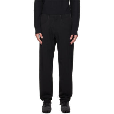 VEILANCE 男士 长裤 黑色 Voronoi Wool