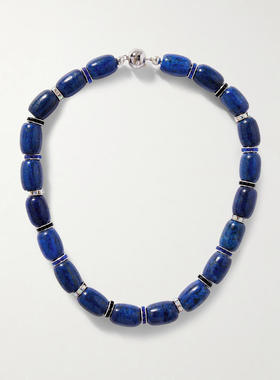 Julietta 女士 项链/吊坠 Donna lazuli, 镀铑天青石水晶珐琅项链