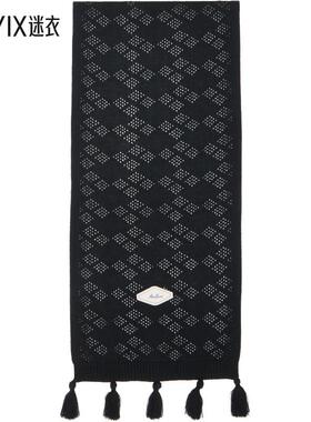 Ader Error 女士黑色 Fluic 围巾 迷衣时尚