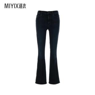 Mother Denim 女款Weekender 深蓝弹力牛仔裤 迷衣时尚