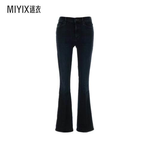 Mother Denim 女款Weekender 深蓝弹力牛仔裤 迷衣时尚