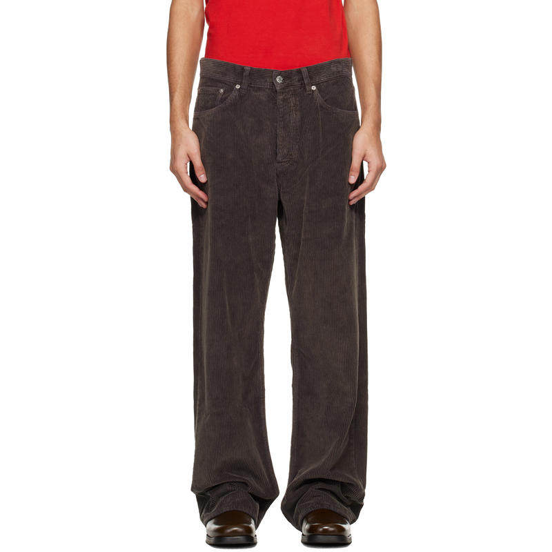 HOPE STHLM 男士 牛仔长裤 棕色 Loose-Fit Criss 牛仔裤