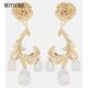 迷衣时尚 Magda Rosebud 镀金耳环 Butrym 女款