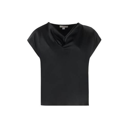 Vince 女士 FW25 T恤 緞面高領襯衫