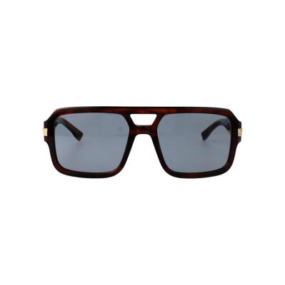 DSquared2 D二次方 男士 SS26 太阳镜 棕色号角醋纤太阳眼镜
