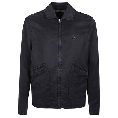 MASSIMO OSTI STUDIO 男士 SS26 夹克 海军蓝外套