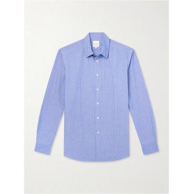 Paul Smith 保罗·史密斯 男士 FW26 衬衫 条纹棉质泡泡纱