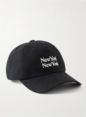 Corridor 男士 FW26 棒球帽 New York New York 刺绣棉质帆布帽子
