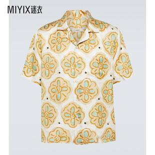 迷衣时尚 COMMAS男士 印花真丝衬衫