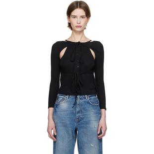 T恤 女士 黑色 Flip Eckhaus 上装 Latta