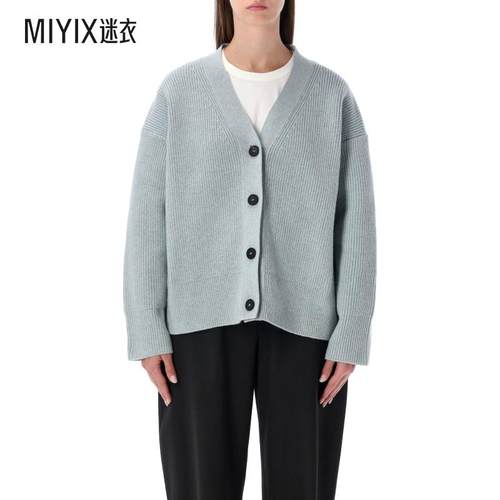 [秋冬新品]Studio Nicholson Whitt 美利奴羊毛针织开衫女款 迷衣