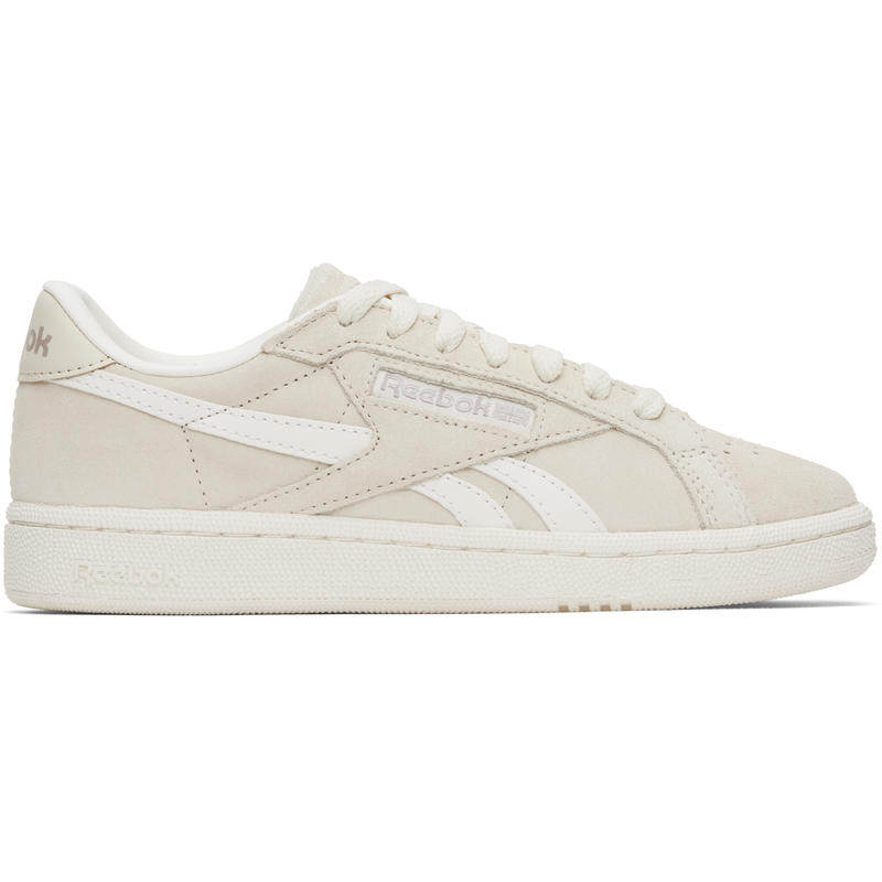 Reebok 女士 运动鞋 灰褐色 Club C Grounds UK 运动鞋