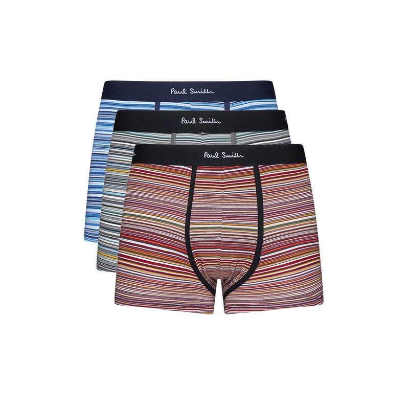 Paul Smith 保罗·史密斯 男士 FW26 条纹三件装平角内裤