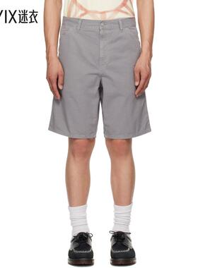 Carhartt WIP卡哈特 男款灰色 Single Knee 短裤 迷衣时尚