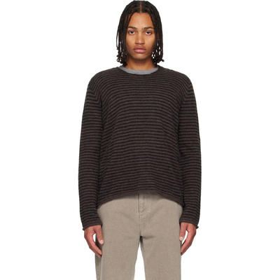 Our Legacy 男士 毛衣 棕色 Rigid Popover