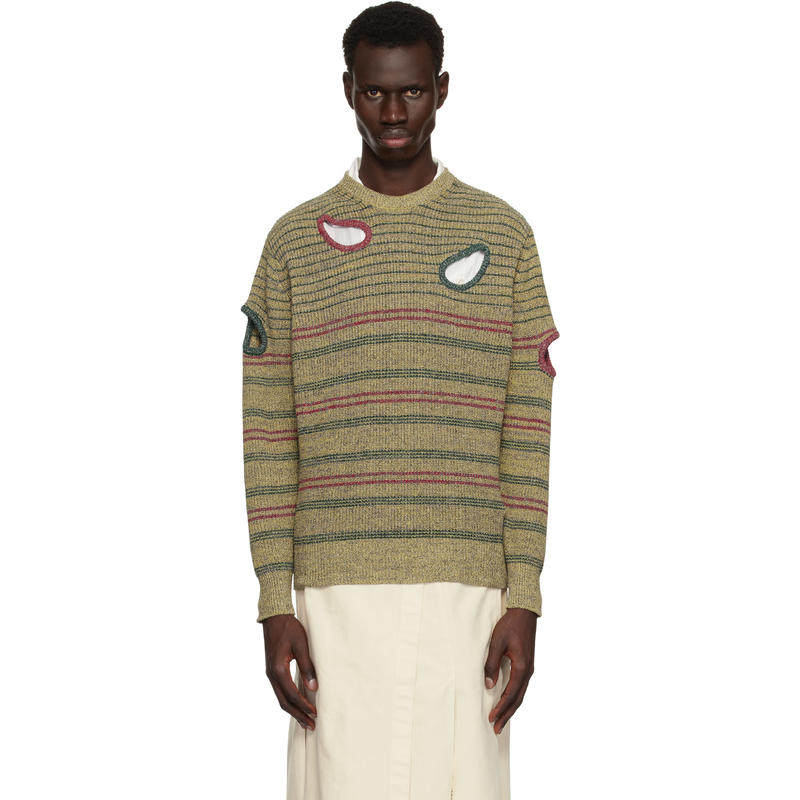 Toga 男士 上衣 多色镂空针织衫