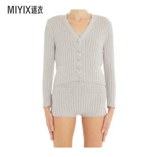 罗纹针织开衫 女款 春夏新品 迷衣时尚 Lanvin浪凡